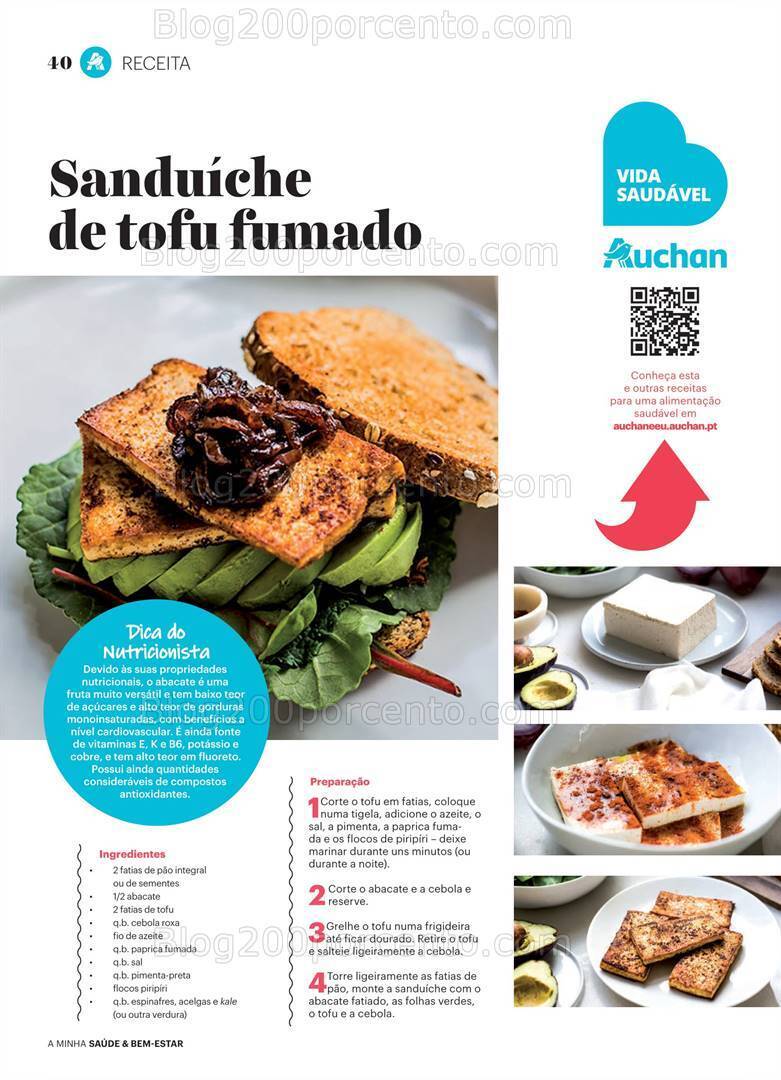 Antevisão Folheto AUCHAN Saúde e Bem Estar Promoções de 2 a 31 março