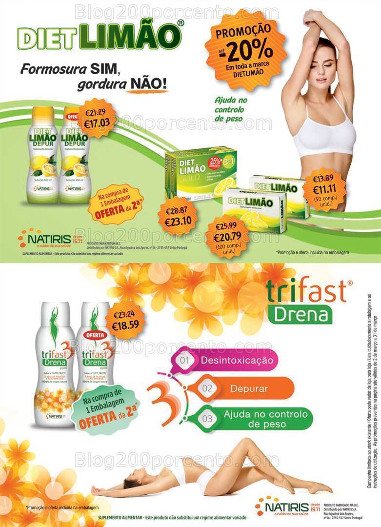 Antevisão Folheto AUCHAN Saúde e Bem Estar Promoções de 2 a 31 março