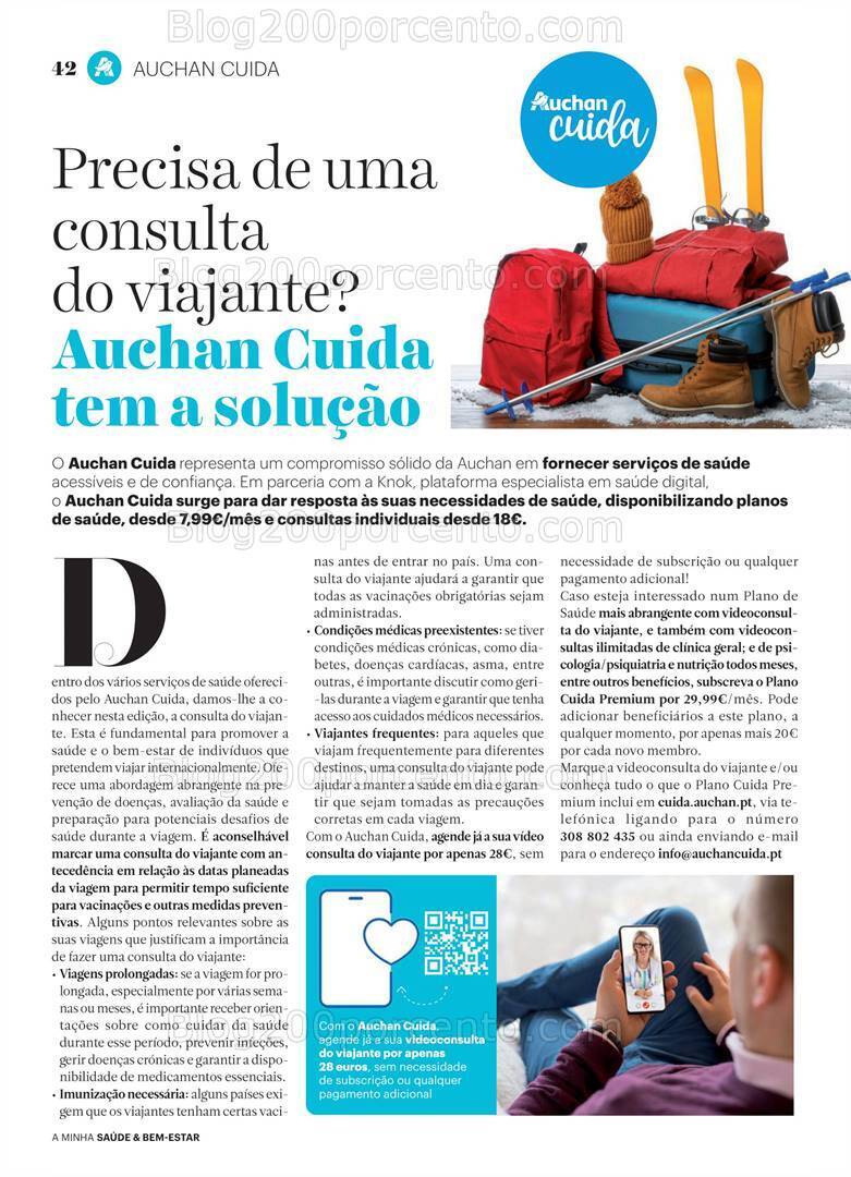 Antevisão Folheto AUCHAN Saúde e Bem Estar Promoções de 2 a 31 março
