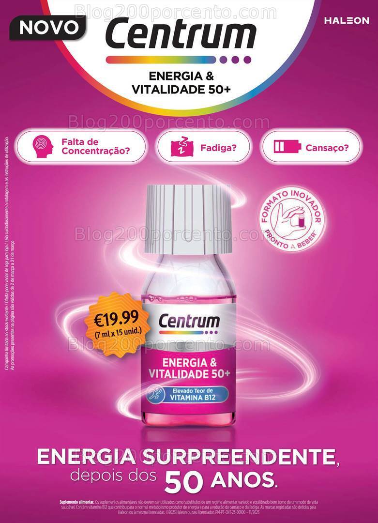 Antevisão Folheto AUCHAN Saúde e Bem Estar Promoções de 2 a 31 março