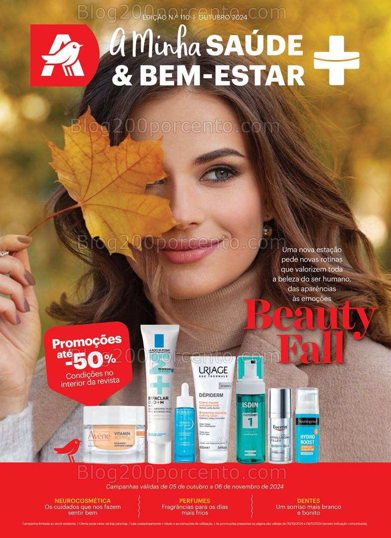 Antevisão Folheto AUCHAN Saúde e Bem-Estar Promoções de 5 outubro a 6 novembro