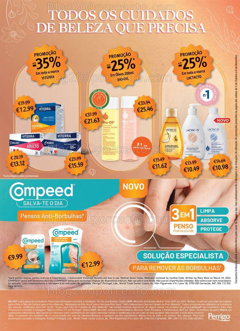 Antevisão Folheto AUCHAN Saúde e Bem-Estar Promoções de 5 outubro a 6 novembro