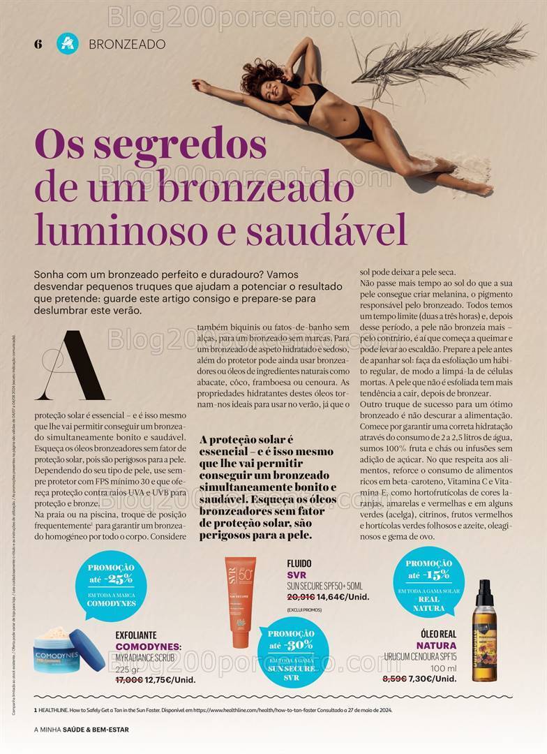Antevisão Folheto AUCHAN Saúde e Bem-Estar Promoções de 4 julho a 4 agosto