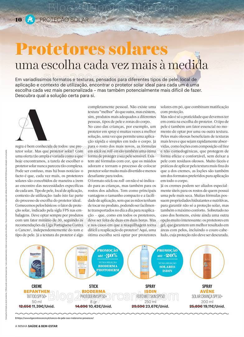 Antevisão Folheto AUCHAN Saúde e Bem-Estar Promoções de 4 julho a 4 agosto