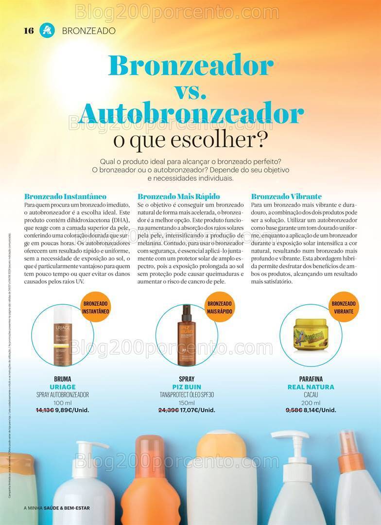 Antevisão Folheto AUCHAN Saúde e Bem-Estar Promoções de 4 julho a 4 agosto