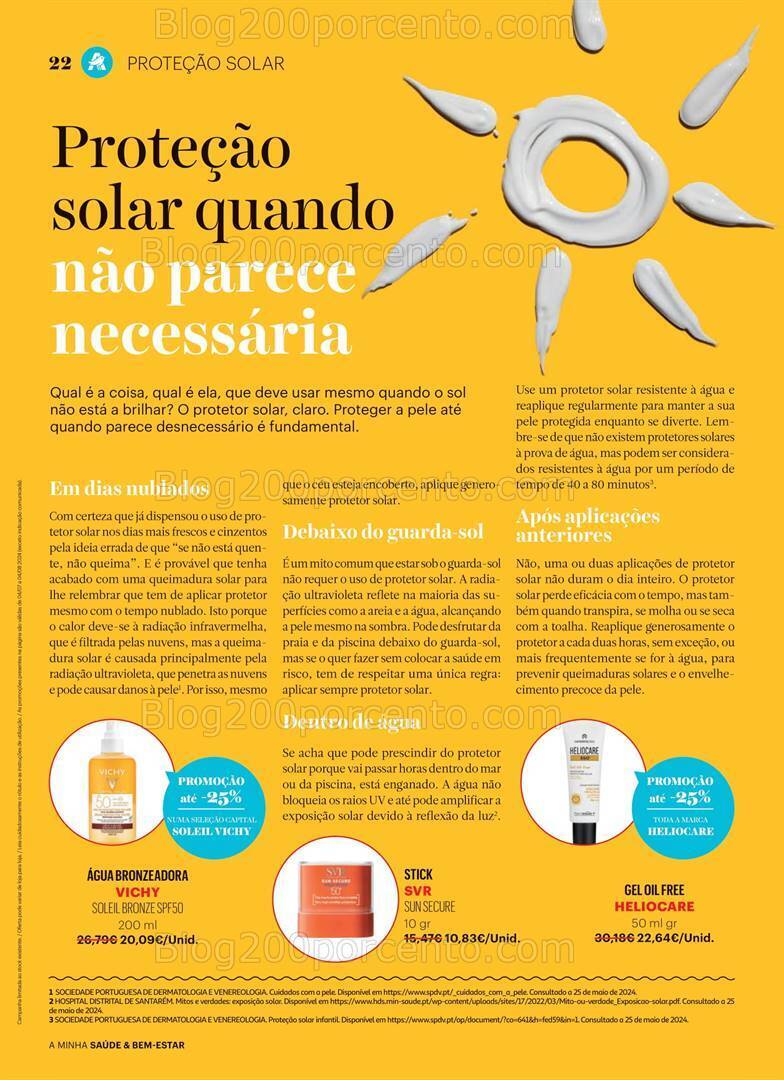Antevisão Folheto AUCHAN Saúde e Bem-Estar Promoções de 4 julho a 4 agosto