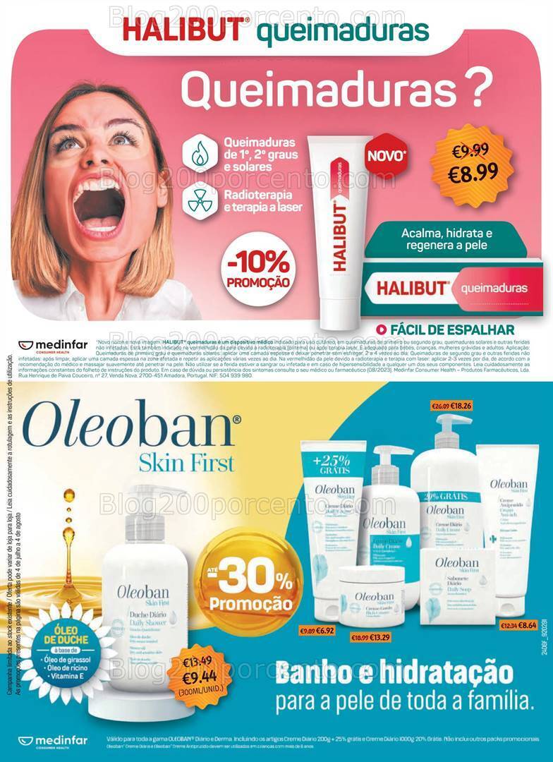 Antevisão Folheto AUCHAN Saúde e Bem-Estar Promoções de 4 julho a 4 agosto