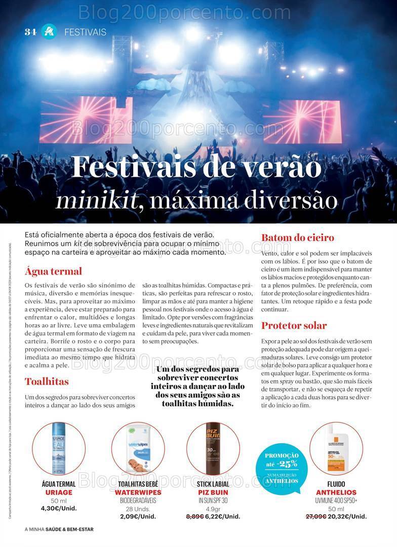 Antevisão Folheto AUCHAN Saúde e Bem-Estar Promoções de 4 julho a 4 agosto