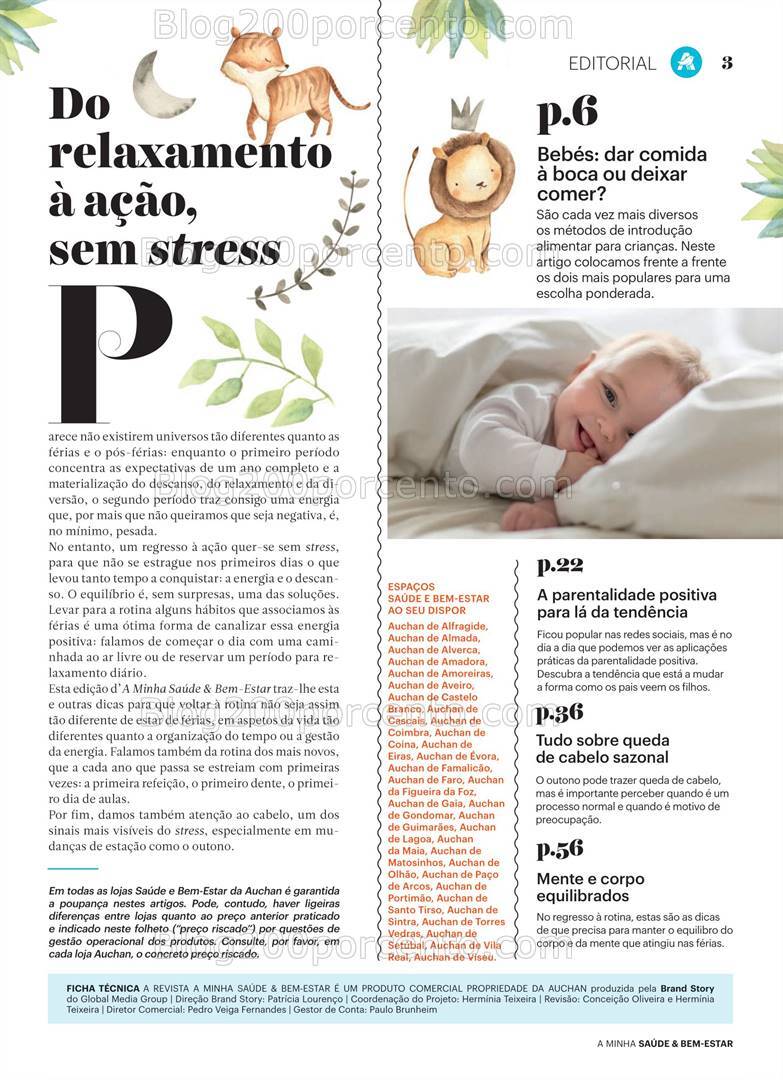 Antevisão Folheto AUCHAN Saúde e Bem-Estar Promoções de 5 setembro a 4 outubro