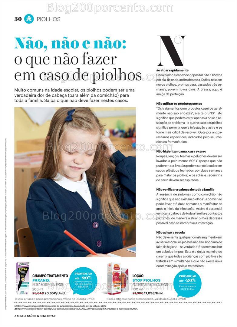 Antevisão Folheto AUCHAN Saúde e Bem-Estar Promoções de 5 setembro a 4 outubro