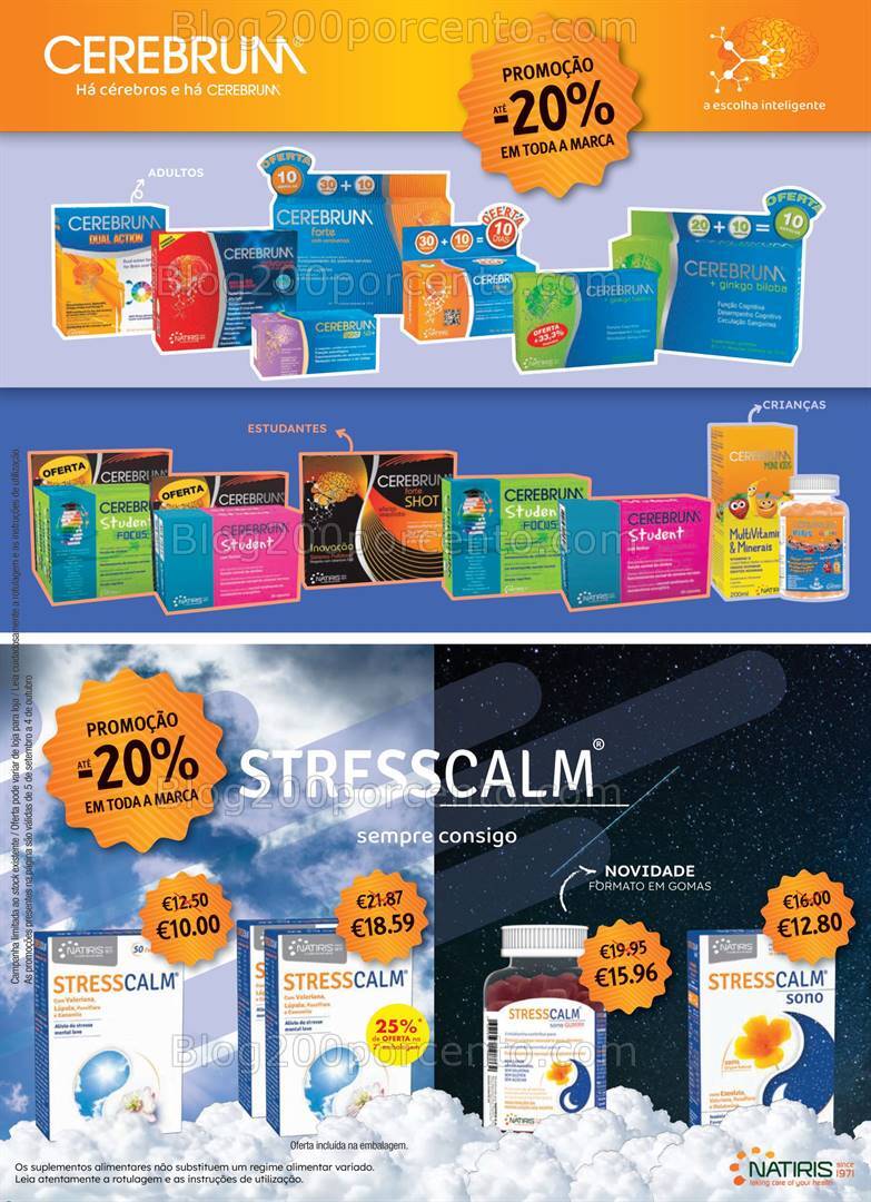 Antevisão Folheto AUCHAN Saúde e Bem-Estar Promoções de 5 setembro a 4 outubro