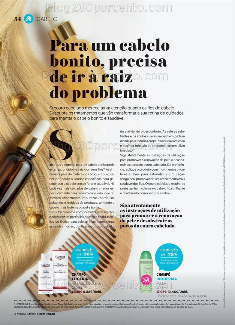 Antevisão Folheto AUCHAN Saúde e Bem-Estar Promoções de 5 setembro a 4 outubro