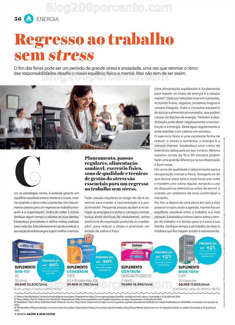 Antevisão Folheto AUCHAN Saúde e Bem-Estar Promoções de 5 setembro a 4 outubro