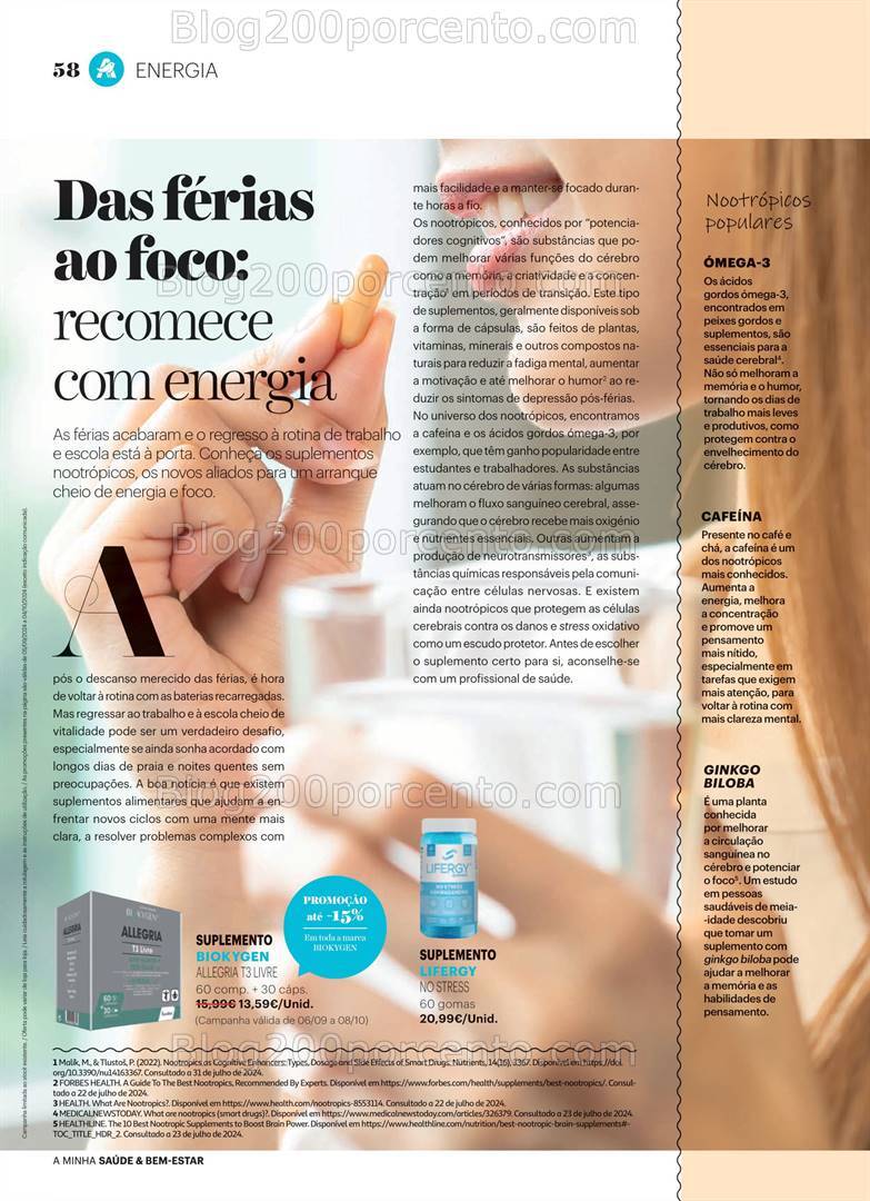 Antevisão Folheto AUCHAN Saúde e Bem-Estar Promoções de 5 setembro a 4 outubro