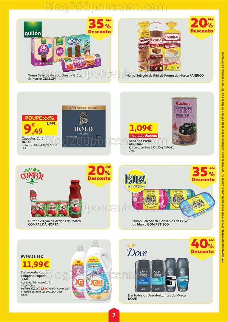 Antevisão Folheto AUCHAN Promoções de 17 a 23 julho