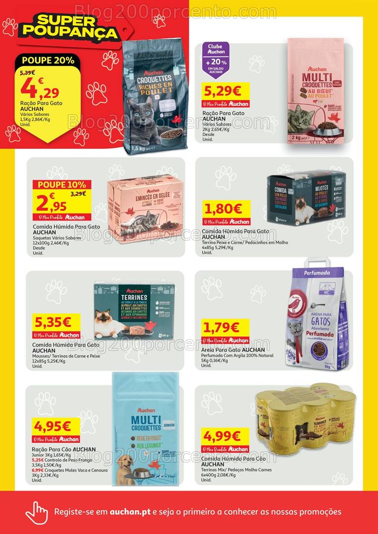 Antevisão Folheto AUCHAN Super Poupança Promoções de 5 a 11 fevereiro