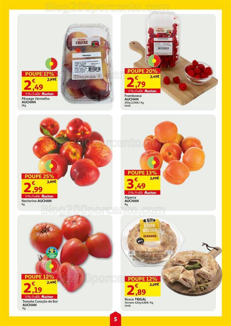 Antevisão Folheto AUCHAN Super Poupança Promoções de 19 a 25 junho