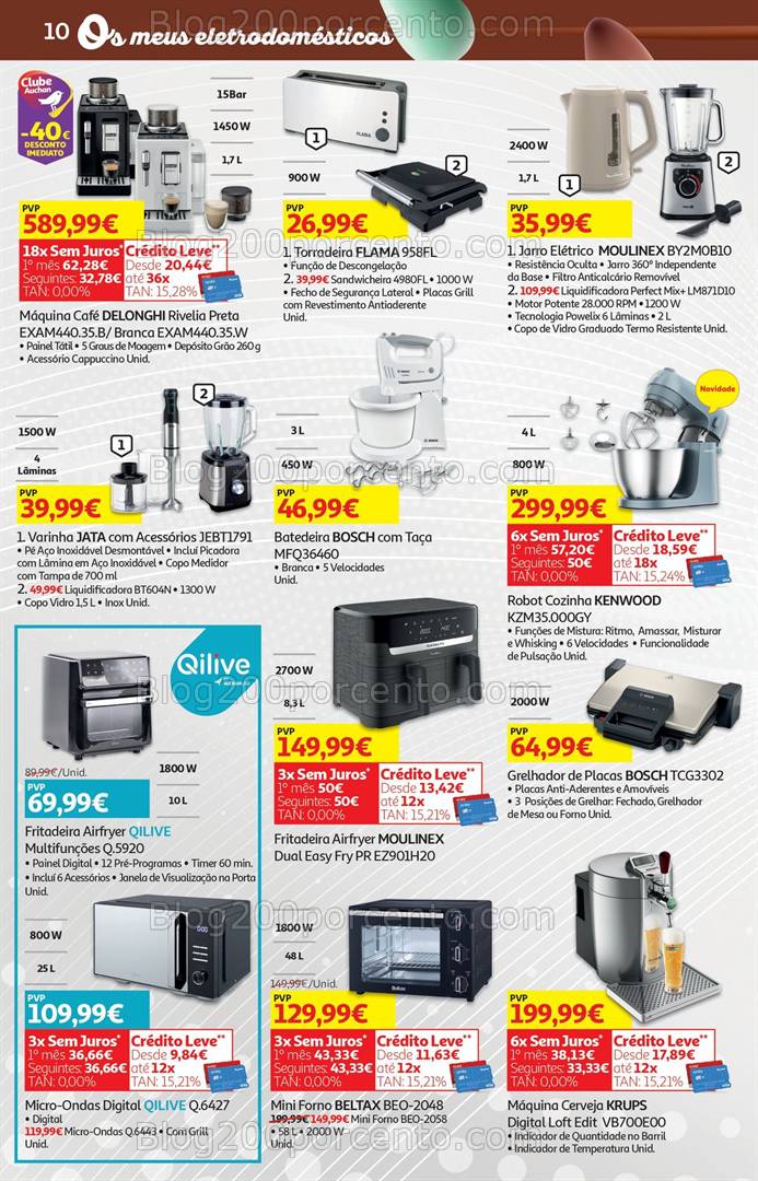 Antevisão Folheto AUCHAN Tecnologia Promoções de 2 a 20 abril