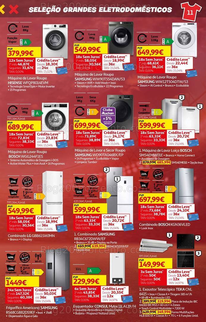 Antevisão Folheto AUCHAN Tecnologia Promoções de 31 maio a 18 junho