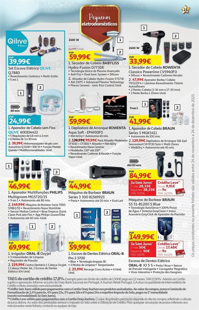 Antevisão Folheto AUCHAN Natal Tecnologia Promoções de 24 novembro a 24 dezembro