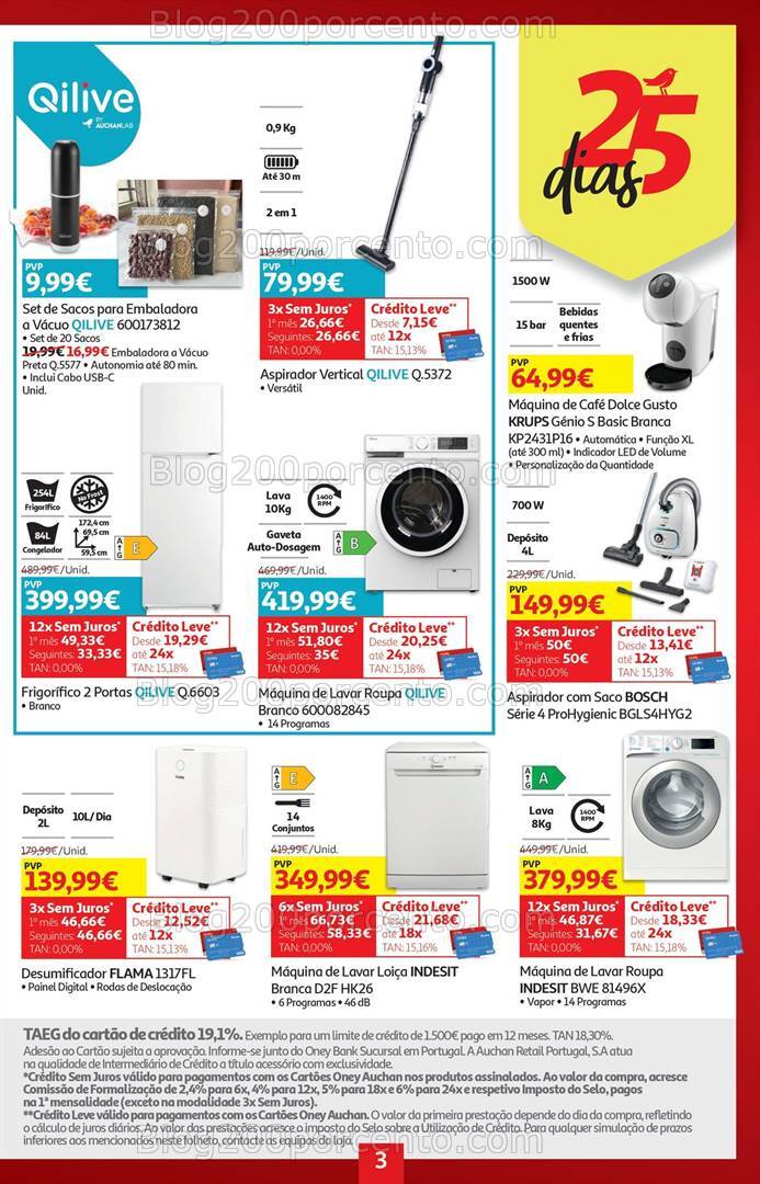 Antevisão Folheto AUCHAN Promoções de 4 a 28 outubro