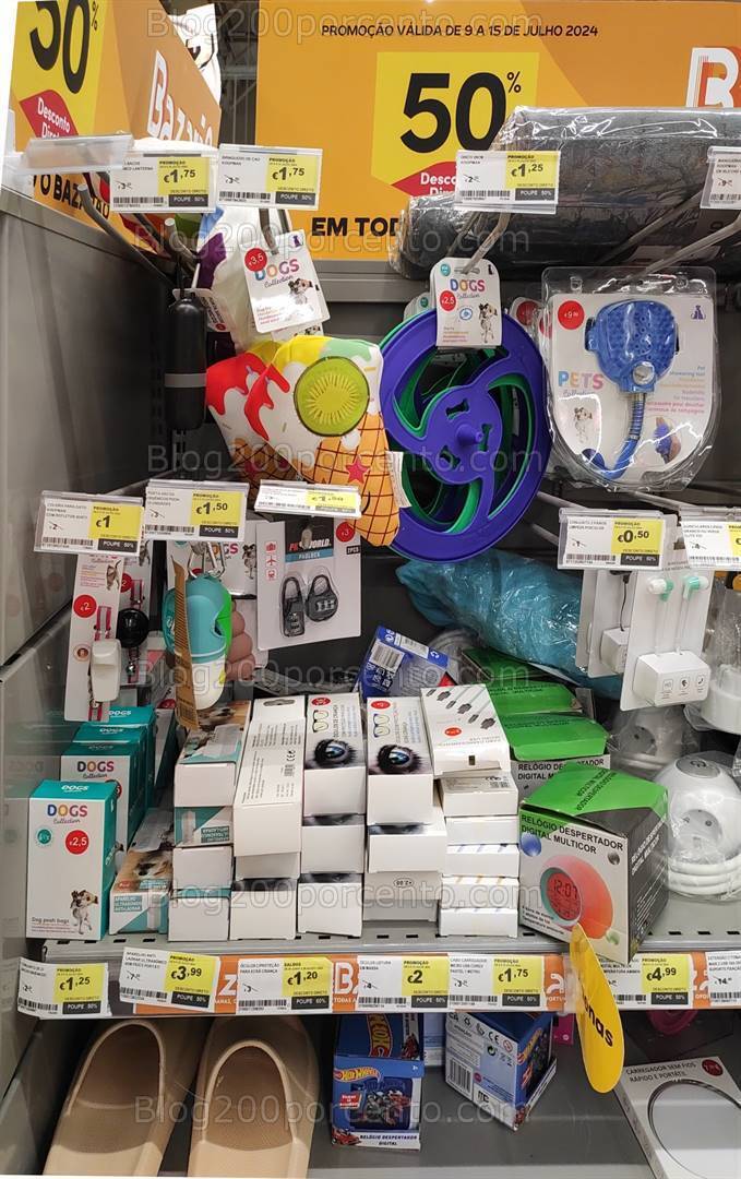 ALERTA - Avistamentos CONTINENTE 50% em todo o Bazarão - 9 a 15 julho