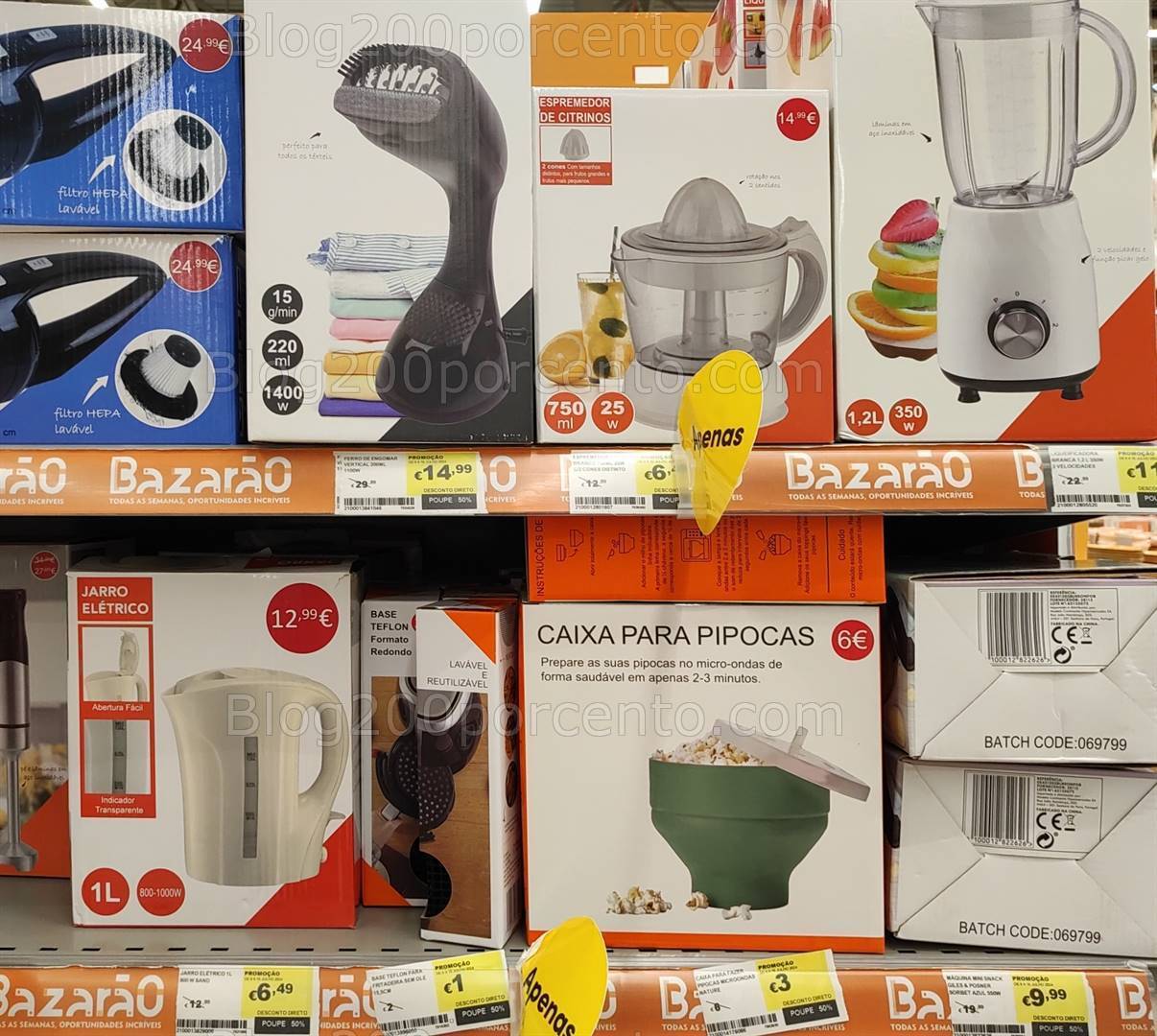 ALERTA - Avistamentos CONTINENTE 50% em todo o Bazarão - 9 a 15 julho