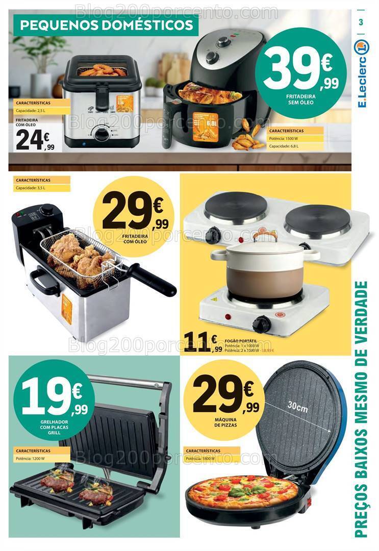 Antevisão Folheto E-LECLERC Bazar Promoções de 23 novembro a 6 dezembro