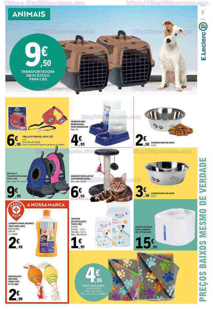 Antevisão Folheto E-LECLERC Bazar Promoções de 8 a 21 junho