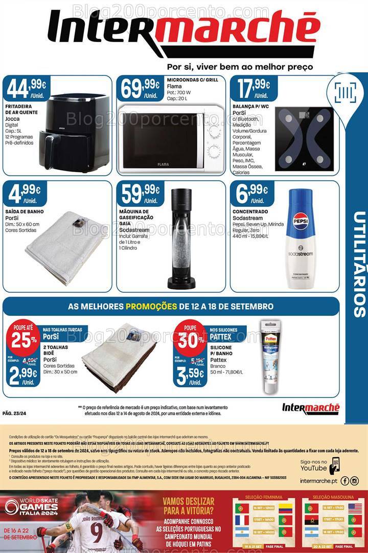 Antevisão Folheto INTERMARCHÉ Bazar Promoções de 12 a 18 setembro