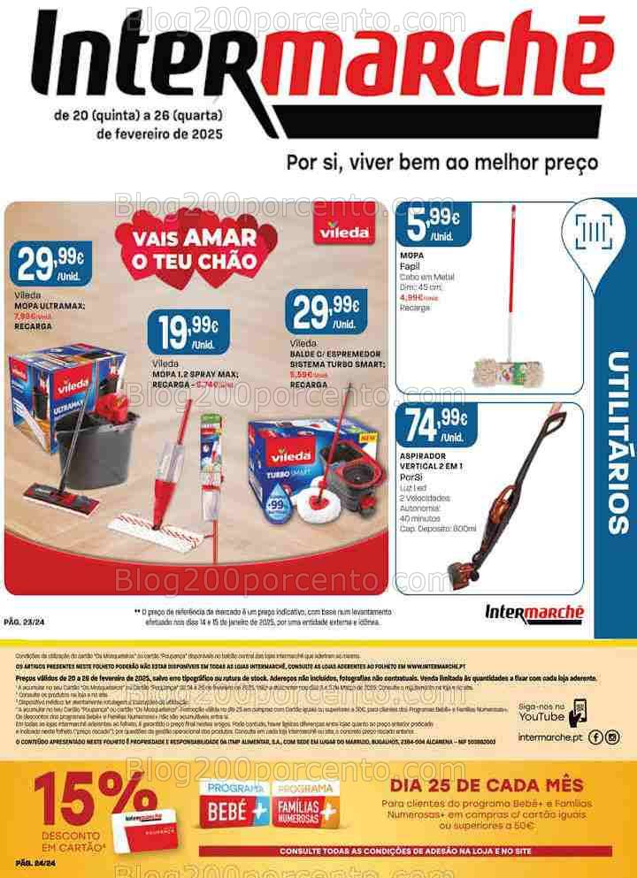 Antevisão Folheto INTERMARCHÉ Bazar Promoções de 20 a 26 fevereiro