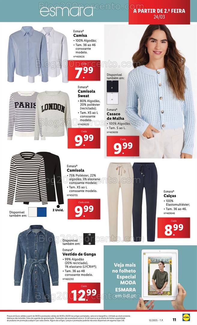 Antevisão Folheto LIDL Bazar Promoções de 20 a 26 março