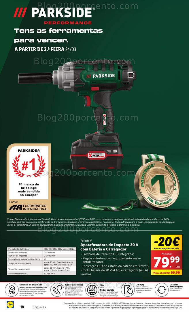 Antevisão Folheto LIDL Bazar Promoções de 20 a 26 março