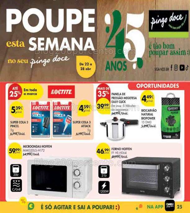Antevisão Folheto PINGO DOCE Bazar Madeira Promoções de 22 a 28 abril