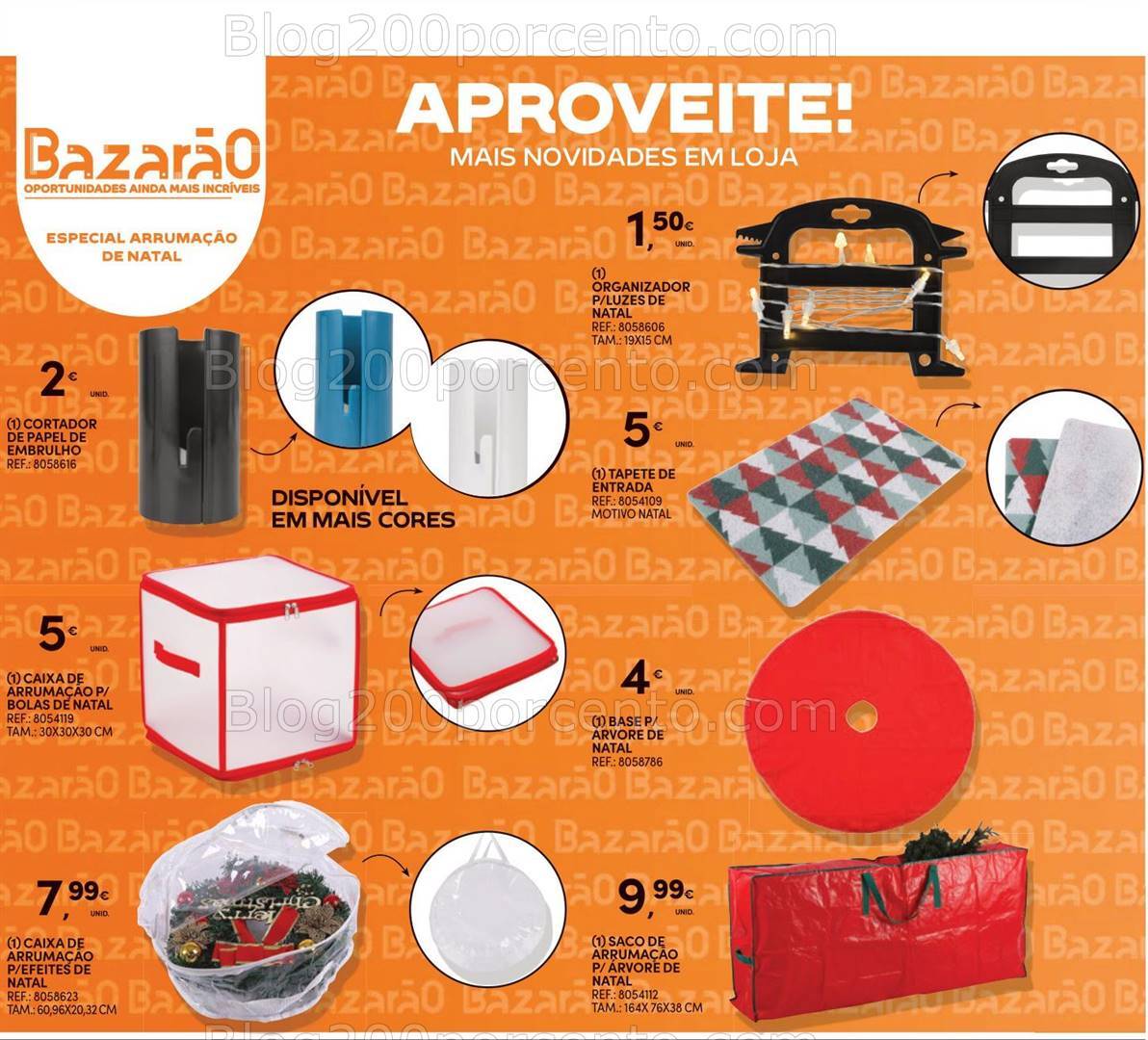 Antevisão Folheto CONTINENTE Bazarão Promoções de 3 a 9 dezembro