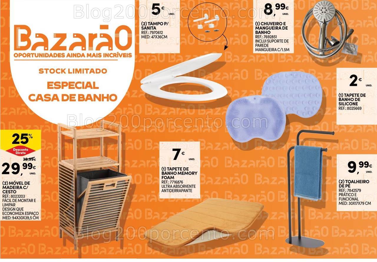 Antevisão Folheto CONTINENTE Bazarão Promoções de 8 a 14 outubro