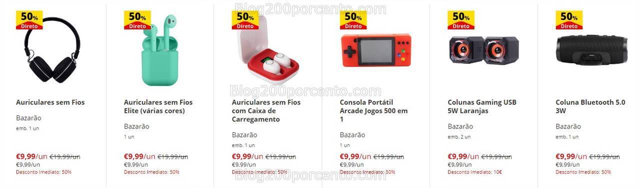 ALERTA - Avistamentos CONTINENTE 50% em todo o Bazarão - 9 a 15 julho