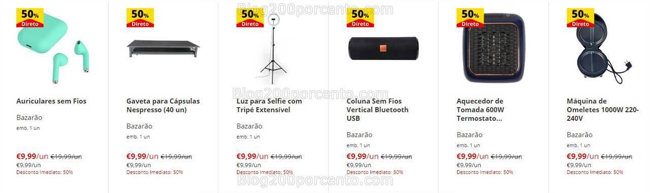 ALERTA - Avistamentos CONTINENTE 50% em todo o Bazarão - 9 a 15 julho