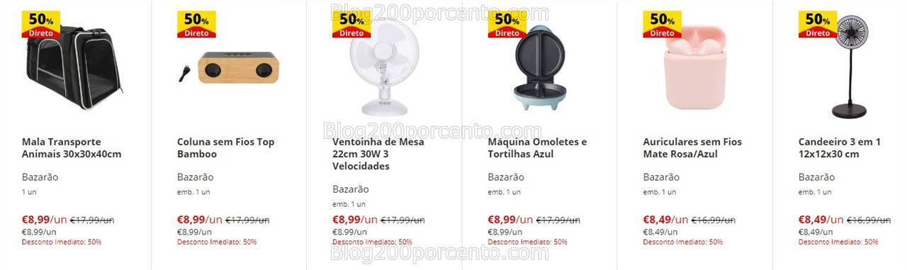 ALERTA - Avistamentos CONTINENTE 50% em todo o Bazarão - 9 a 15 julho