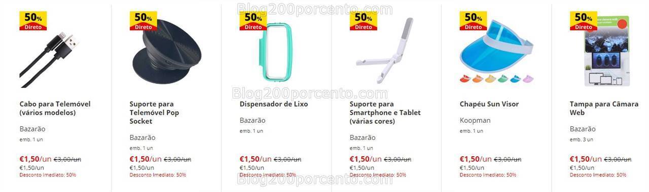 ALERTA - Avistamentos CONTINENTE 50% em todo o Bazarão - 9 a 15 julho
