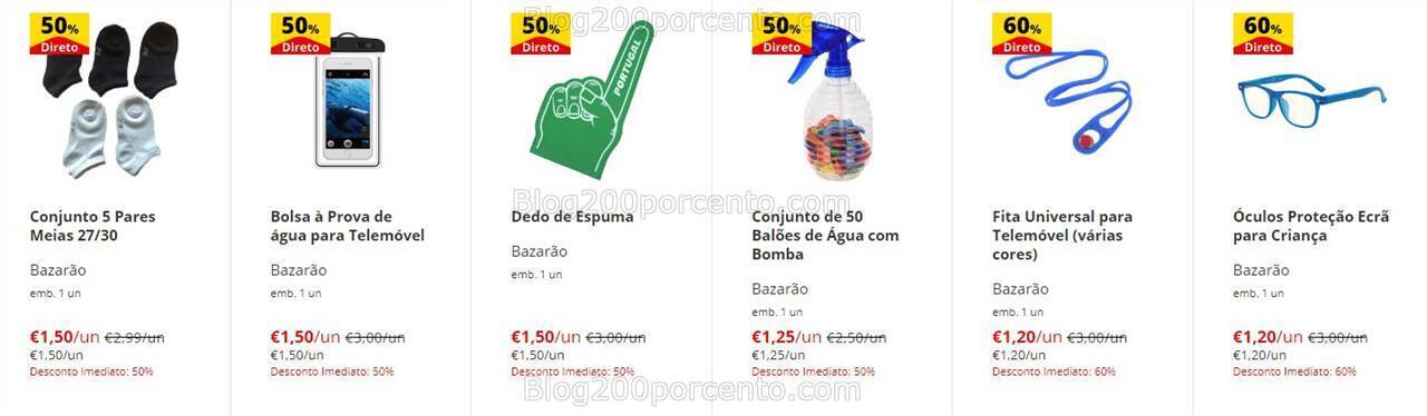 ALERTA - Avistamentos CONTINENTE 50% em todo o Bazarão - 9 a 15 julho