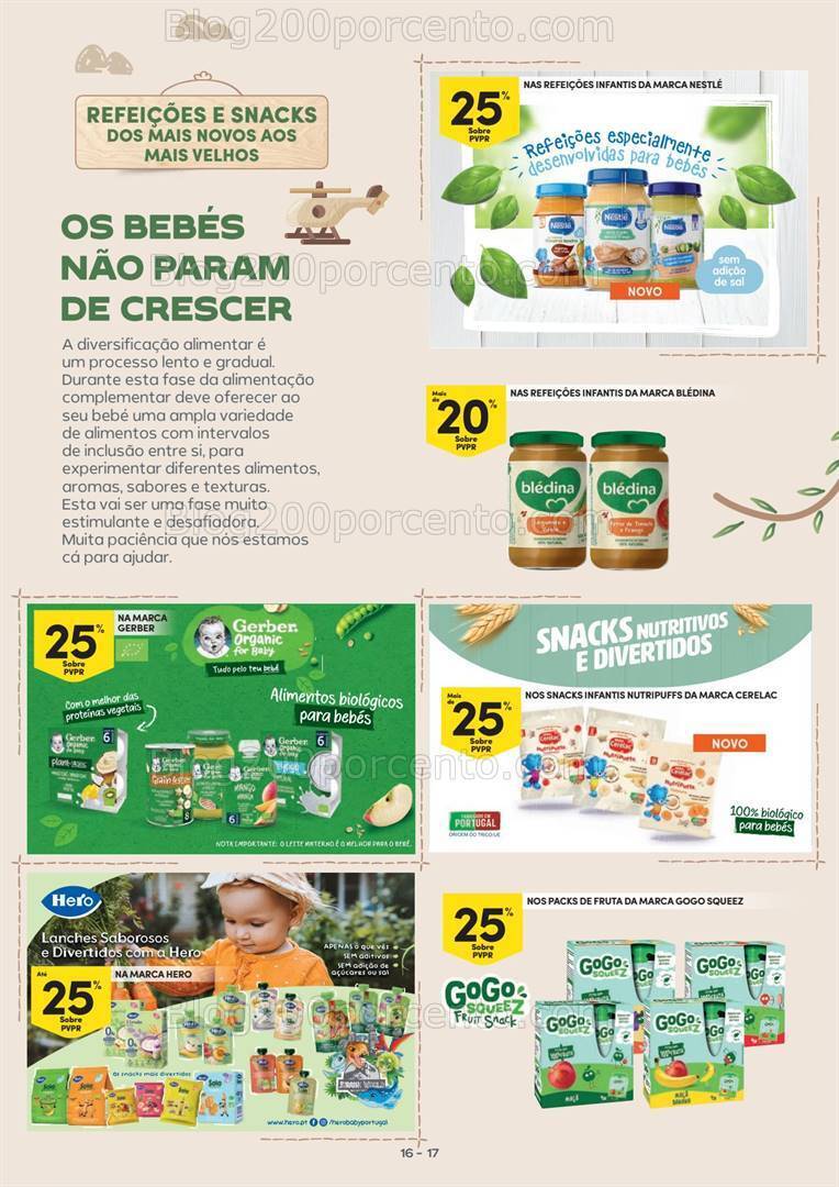 Antevisão Folheto CONTINENTE Madeira Bebé Promoções de 16 a 28 janeiro