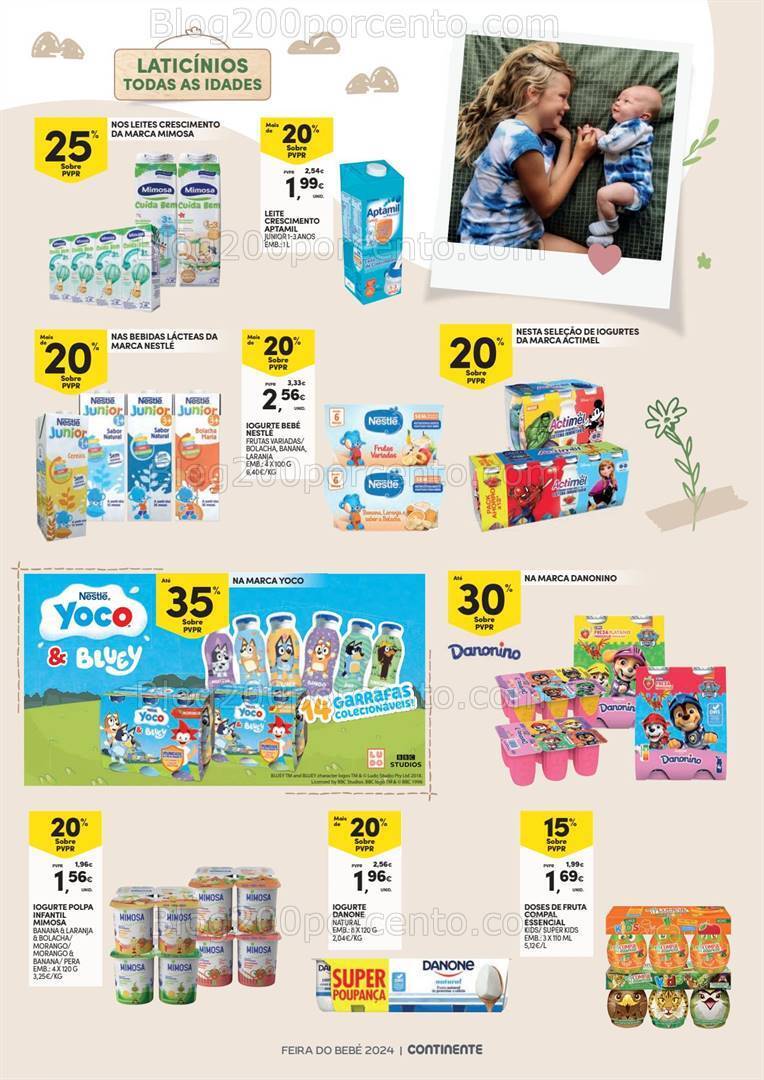 Antevisão Folheto CONTINENTE Madeira Bebé Promoções de 16 a 28 janeiro