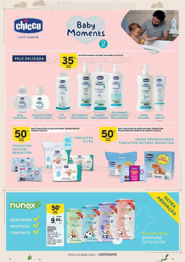 Antevisão Folheto CONTINENTE Madeira Bebé Promoções de 16 a 28 janeiro