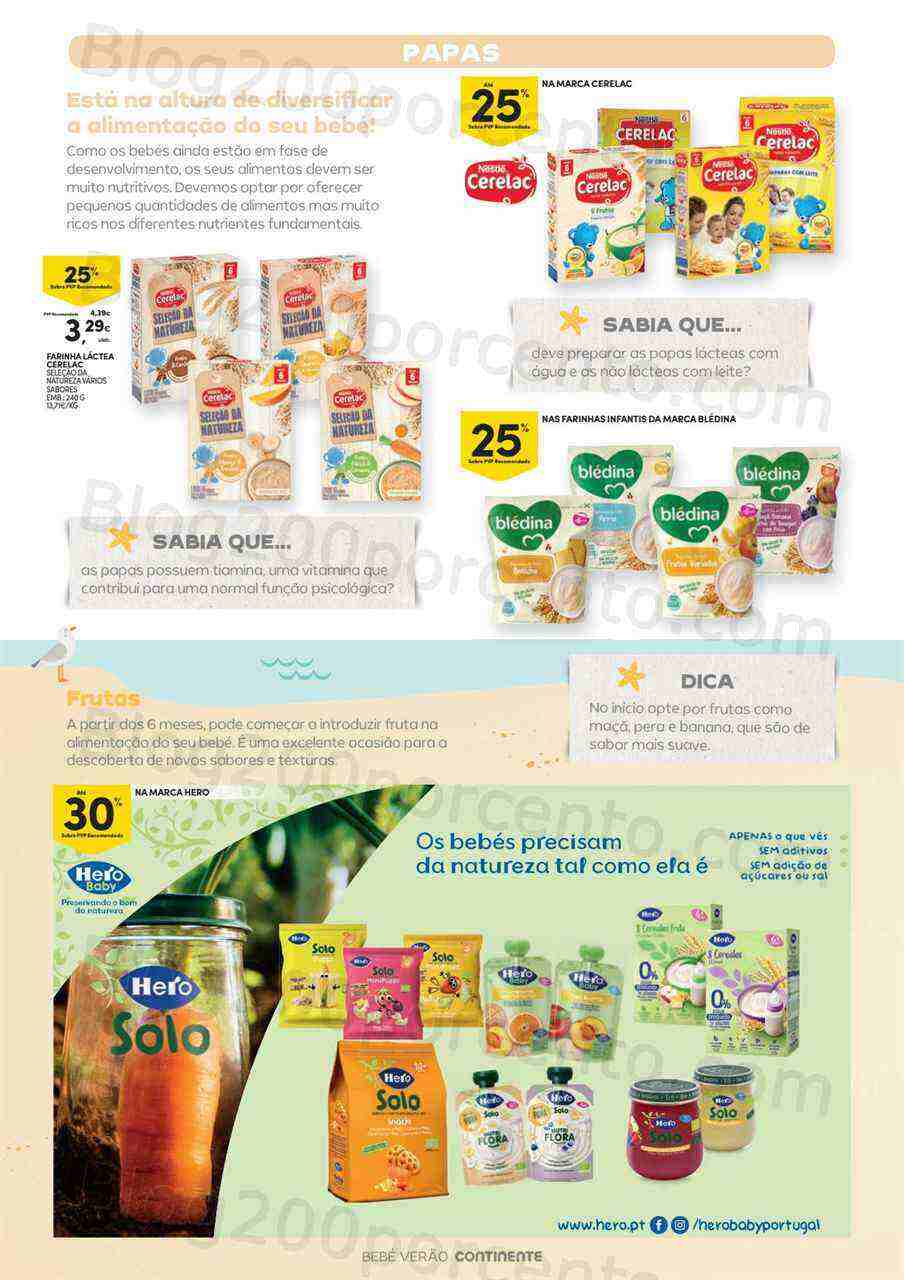 Antevisão Folheto CONTINENTE Bebé Promoções de 23 maio a 4 junho