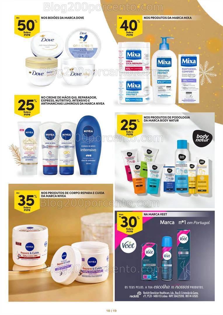 Antevisão Folheto CONTINENTE Beleza Promoções a partir de 10 a 31 dezembro