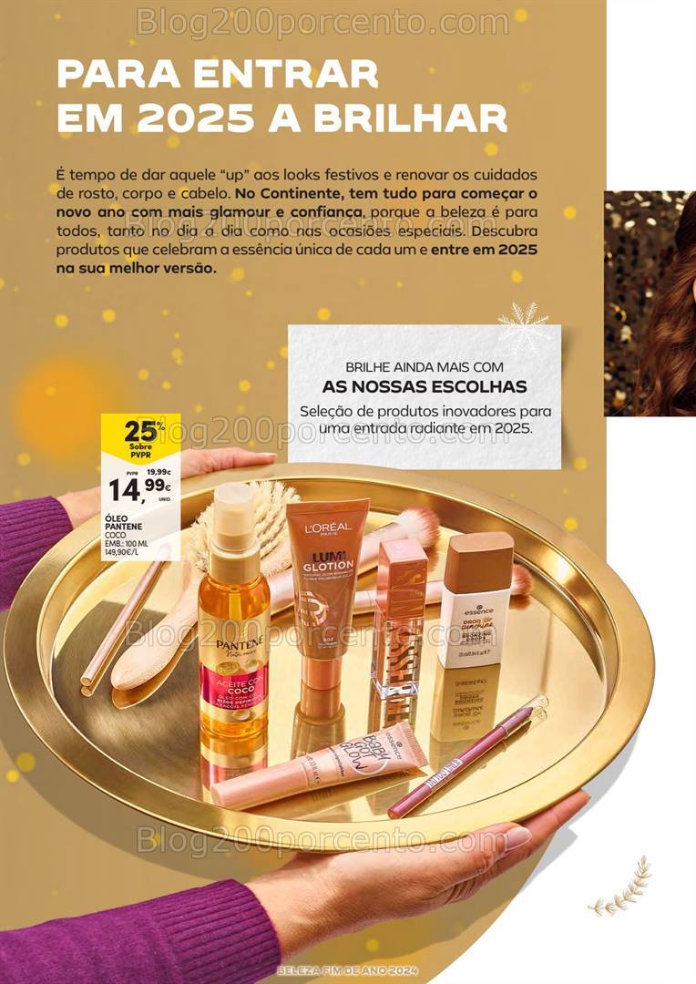 Antevisão Folheto CONTINENTE Beleza Promoções a partir de 10 a 31 dezembro