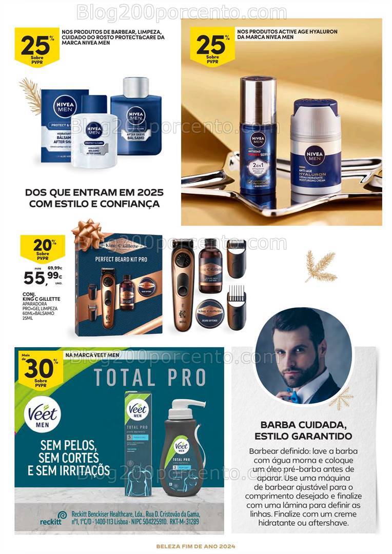 Antevisão Folheto CONTINENTE Beleza Promoções a partir de 10 a 31 dezembro