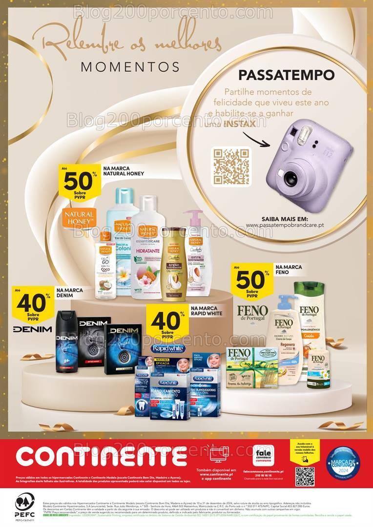 Antevisão Folheto CONTINENTE Beleza Promoções a partir de 10 a 31 dezembro