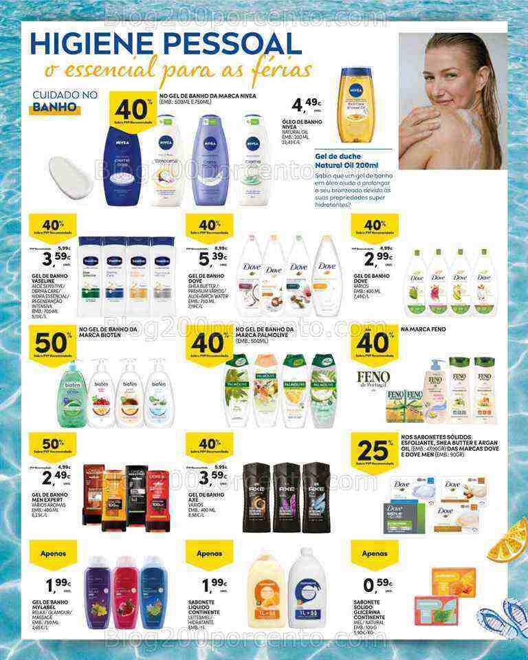 Antevisão Folheto CONTINENTE Verão em Beleza Promoções de 20 junho a 2 julho